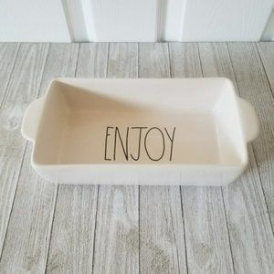 🆕️ Rae Dunn ENJOY Loaf Dish
